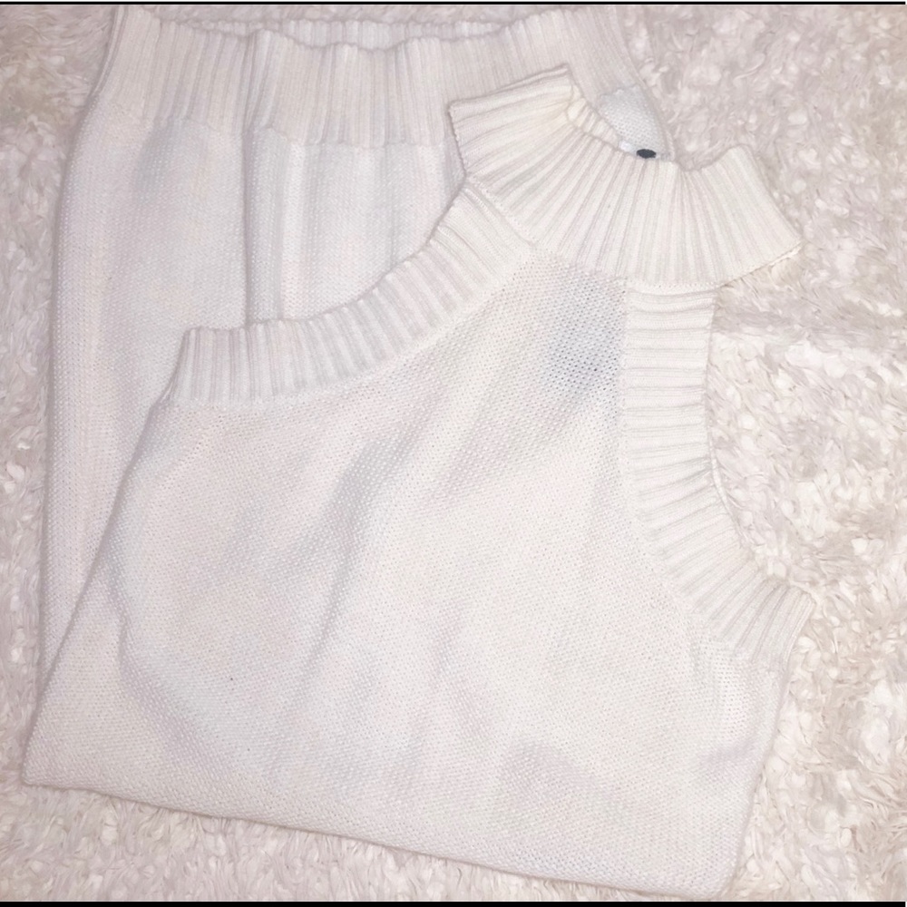 F21 Knit Turtleneck Tank Dress